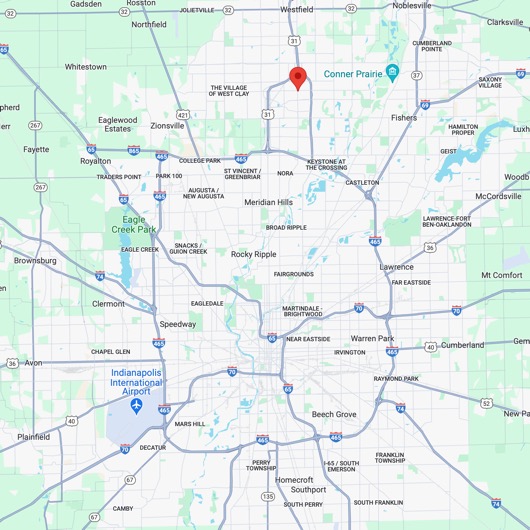 FDB Indianapolis Office Map
