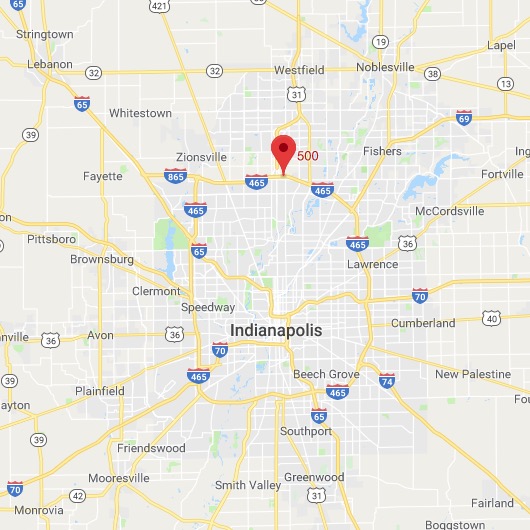 FDB Indianapolis Office Map